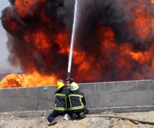 تحويلات مرورية بالتجمع الخامس بسبب انفجار خط غاز