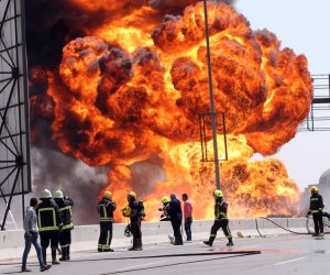 «الصحة»: ارتفاع عدد مصابي انفجار خط الغاز بالتجمع إلى 17 شخصا