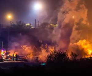 حرائق تجلي مئات اللاجئين في السويد