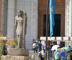 المتحف المصري يفتح أبوابه للزائرين في شم النسيم (صور)