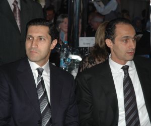 محمد زيدان ينشر صورة مع جمال مبارك وزوج ليلى علوى 