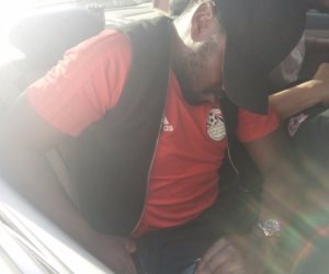 مايوكا لاعب الزمالك يرتدي قميص منتخب مصر في بتروسبورت