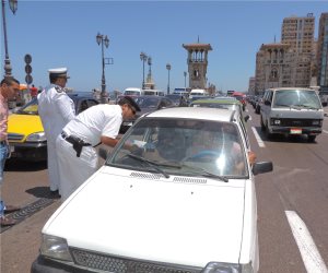 مرور الإسكندرية: ضبط 4546 مخالفة مرورية في 24 ساعة