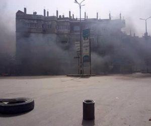 الأهالي يغلقون ميادين بالعريش احتجاجا على خطف رجل أعمال