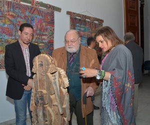 افتتاح معرض «دنيا» بمتحف الفنون الجميلة بالإسكندرية.. (صور)