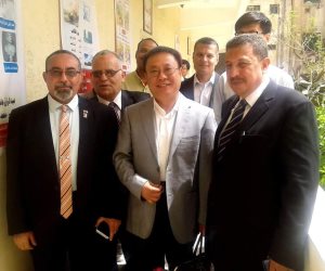 وفد صيني يزور مدارس الإسكندرية لتبادل الخبرات التعليمية (صور)