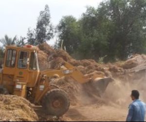إزالة تعديات على مساحة 15 ألف متر أراضي أملاك دولة في مدينة إدكو‎
