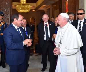 الوطنية لمكافحة الإرهاب: زيارة بابا الفاتيكان أكدت أن الرئيس السيسي هو المحارب للإرهاب والتطرف