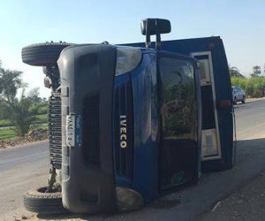 إصابة 3 شرطيين في حادث سير بطريق إسكندرية الصحراوي