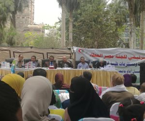 لجنة مصر العطاء بـ«الأطباء» توزع 120سماعة على الأطفال