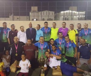 ختام بطولة كرة القدم لأبناء الجالية المصرية في السعودية (صور)