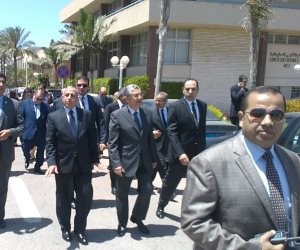 وزير الكهرباء يتفقد مباني الأكاديمية العربية للعلوم والتكنولوجيا بالإسكندرية 