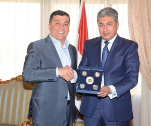 شريف فتحي يستقبل رئيس شركة طيران الشرق الأوسط اللبنانية