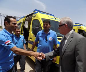 دعم إسعاف جنوب سيناء بـ 5 سيارات حديثة ومجهزة بأحدث المعدات