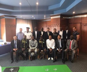 بالصور الإجتماع الفني لمباراة الزمالك وكابس يونايتد