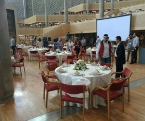 العشاء الأخير لـ«اسماعيل سراج الدين» في مكتبة الإسكندرية 