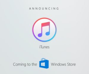 مايكروسوفت تطلق تطبيق iTunes على متجر ويندوز