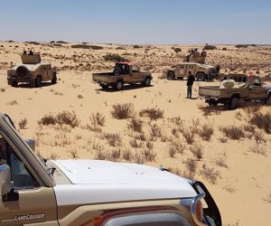 سقوط 7 أشخاص بينهم سودانيا حاولو التسلل إلى ليبيا عبر السلوم