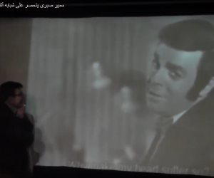 سمير صبري يتحسر على شبابه أثناء تكريمه بمهرجان فاتن حمامة (فيديو)