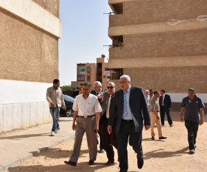 في زيارة مفاجئة.. رئيس جامعة المنوفية يتفقد المدن الجامعية بمدينة السادات
