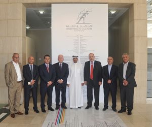 وفد برلماني فلسطيني يزور متحف البحرين الوطني