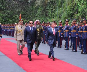 التفاصيل الكاملة لزيارة ملك الأردن إلى مصر (صور)