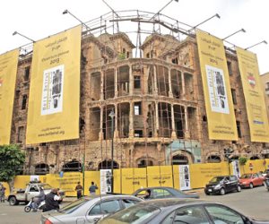  تحفة معمارية لبنانية زخرفها رصاص قناصة الحرب الأهلية