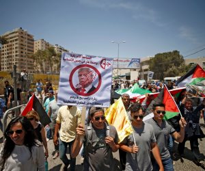 فلسطين تستقبل ترامب بمسيرة احتجاجية واشتباكات عنيفة مع قوات الاحتلال