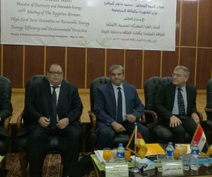 الكهرباء: اللجنة المصرية الألمانية إضافة جديدة في قطاع الطاقة النظيفة (صور)