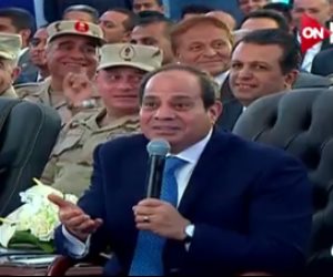 الرئيس السيسي: «طول ما أنا في مكاني مش هاسيب الناس كدة»