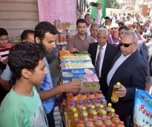 محافظ الشرقية يفتتح معرض «أهلا رمضان» في مدينة أبو حماد 
