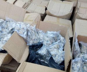 ضبط 522 ألف قطعة العاب نارية مهربة داخل حاوية قادمة من الصين