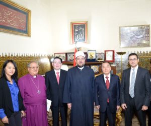 مختار جمعة يلتقي بوزير الشئون الدينية الصينية لتعزيز التعاون بين البلدين