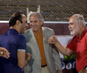 بالصور.. جوزيه في الأهلي للتهنئة بدرع الدوري