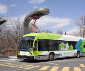 حافلات كهربية لمدينة مونتريال الكندية