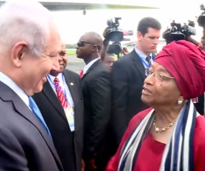 ليبيريا تحتفي برئيس الوزراء الإسرائيلي على طريقتها الخاصة (فيديو)