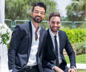 شاهد.. أحمد الشامي مع هيثم شاكر في كواليس أرض جو 