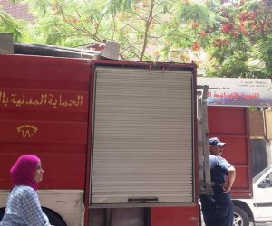  حريق بمصنع منظفات في العاشر من رمضان والحماية تدفع بـ7 سيارات إطفاء
