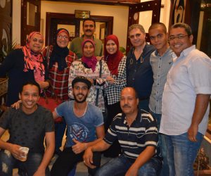  حفل إفطار جماعي للعاملين بنادى الصيد (صور)