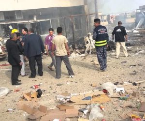 تفجير انتحاري في بابل العراقية يسفر عن وقوع 56 قتيلا ومصابا