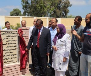محافظ كفر الشيخ يضع حجر الأساس للمدرسة الدولية للغات 