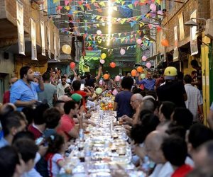 أجواء المحبة تطغى على الإسكندرية فى آخر أيام رمضان بإفطار الوحدة الوطنية