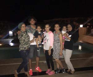 «الننى» يغسل أحزان الهزيمة أمام تونس فى جولة مع أسرته
