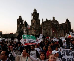تظاهرات في المكسيك لإدانة العنف ضد المرأة