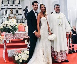  «موراتا» يحتفل بحفل زفافه وسط لاعبى ريال مدريد (صور)