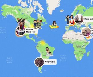 بالفيديو.. لوعايز تعرف مكان صحابك.. Snapchat إضاقت ميزة الخرائط على تطبيقها