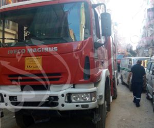 إصابة 5 عمال في حريق داخل محل أثاث بمدينة نصر.. والحماية المدنية تسيطر