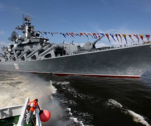 يوم البحرية الروسية ينطلق في سان بطرسبورغ
