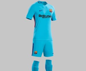 برشلونة يعلن عن القميص الإحتياطى للموسم الجديد