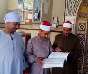 حملة تفتيش مفاجئة بـ 4 مساجد كبرى في أسيوط (صور)